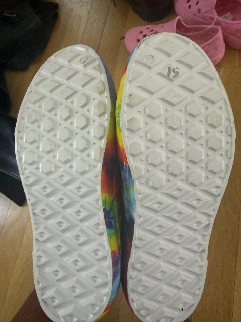 Vans Tie-Dye Multi-Color Kids Sandals